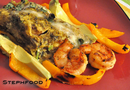Mole Verde with Spicy Shrimp Enchiladas (Cooking with Épices de Cru, Pt. 2)